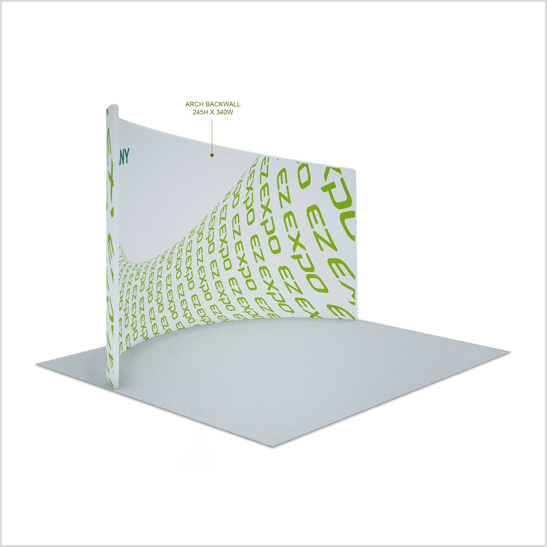 جدار مقوّس ثلاثي الأبعاد جدار مقوّس ثلاثي الأبعاد